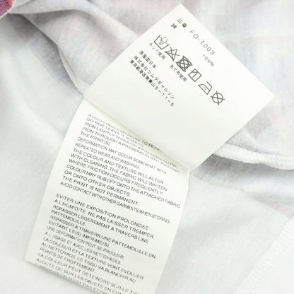 【中古】コムデギャルソンシャツ COMME des GARCONS SHIRT 2025年春夏 コットン クルーネック 半袖Ｔシャツ ホワイト【サイズS】【 状態ランクA 】【 メンズ 】