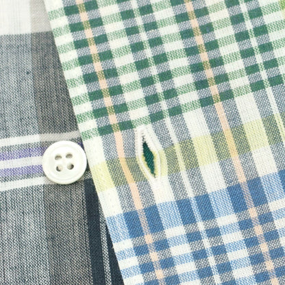 【中古】コムデギャルソンシャツ COMME des GARCONS SHIRT 2025年春夏 コットン チェック レギュラーカラー カジュアルシャツ マルチカラー【 L 】【 状態ランクA 】【 メンズ 】