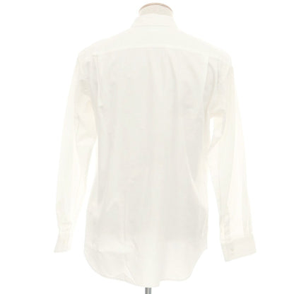 【中古】コムデギャルソンシャツ COMME des GARCONS SHIRT 2025年春夏 コットンレーヨン ドット レギュラーカラー カジュアルシャツ ホワイト【サイズS】【 状態ランクA 】【 メンズ 】 [CPD]