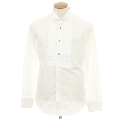 【中古】【未使用】ジュンヤワタナベ マン JUNYA WATANABE MAN 2025年春夏 コットン ブザム ウィングカラー カジュアルシャツ ホワイト【 M 】【 状態ランクS 】【 メンズ 】