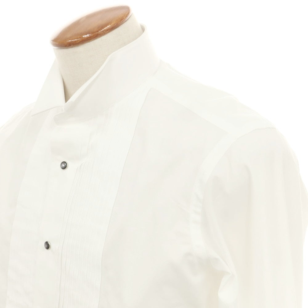 【中古】【未使用】ジュンヤワタナベ マン JUNYA WATANABE MAN 2025年春夏 コットン ブザム ウィングカラー カジュアルシャツ ホワイト【 M 】【 状態ランクS 】【 メンズ 】