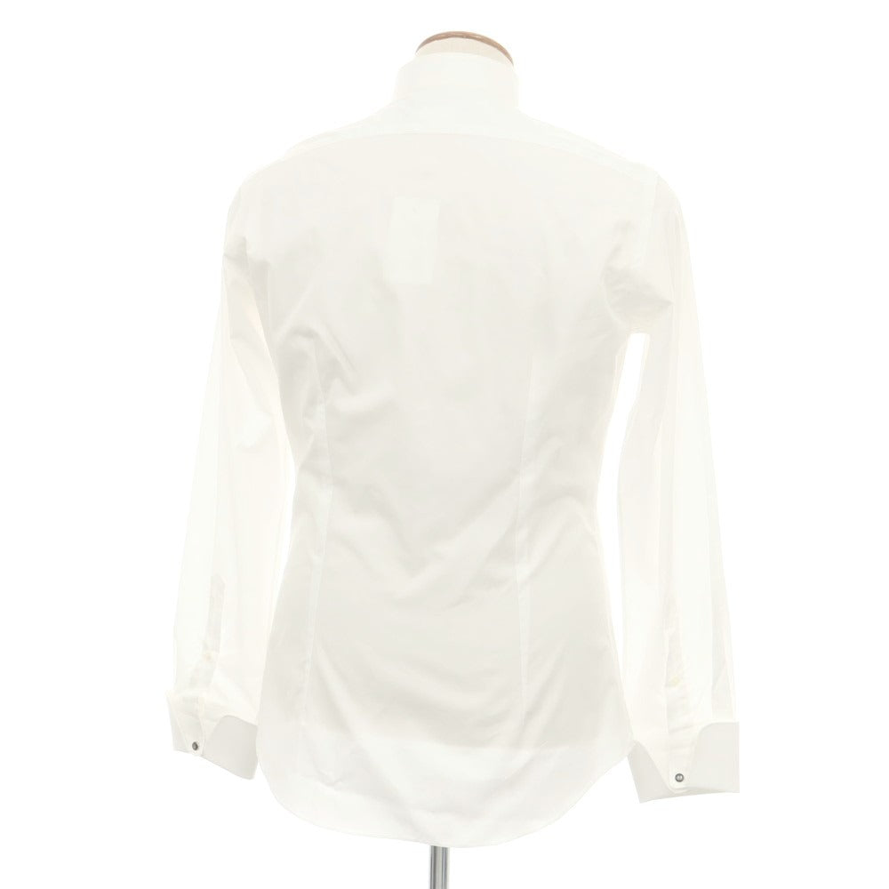 【中古】【未使用】ジュンヤワタナベ マン JUNYA WATANABE MAN 2025年春夏 コットン ブザム ウィングカラー カジュアルシャツ ホワイト【 M 】【 状態ランクS 】【 メンズ 】