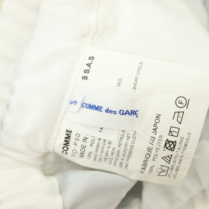 【中古】コムデギャルソンシャツ COMME des GARCONS SHIRT 2025年春夏 ポリエステル ガーメント プリント イージーパンツ オリーブ【サイズS】【 状態ランクA 】【 メンズ 】 [EPD]