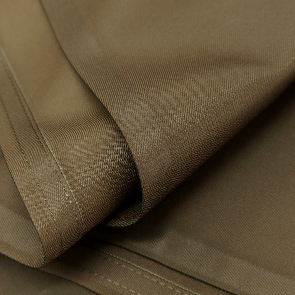 【中古】コムデギャルソンシャツ COMME des GARCONS SHIRT 2025年春夏 ペイント ポリエステル カジュアルスラックスパンツ オリーブ【 S 】【 状態ランクA 】【 メンズ 】