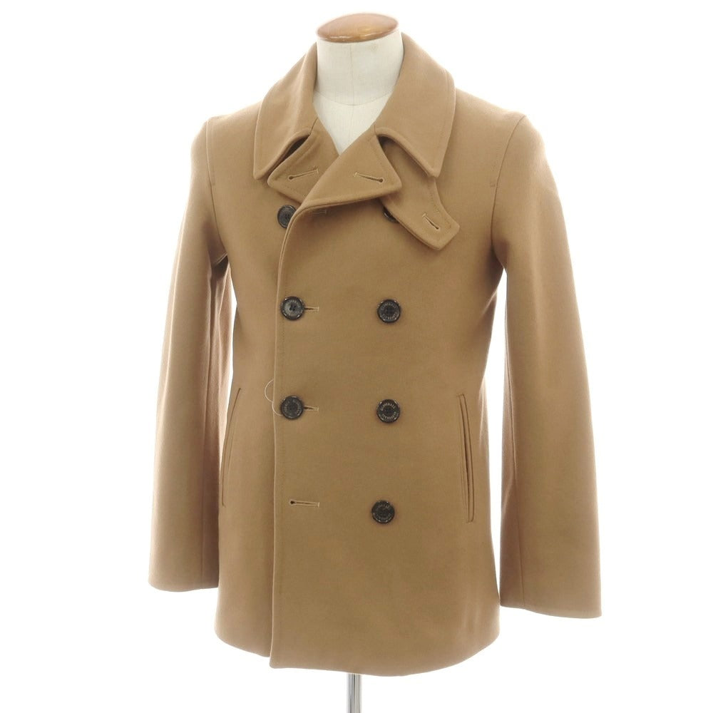 【中古】グローバーオール Gloverall ウールナイロン ピーコート キャメル【 M 】【 状態ランクB 】【 メンズ 】