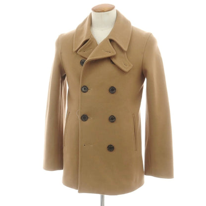 【中古】グローバーオール Gloverall ウールナイロン ピーコート キャメル【 M 】【 状態ランクB 】【 メンズ 】