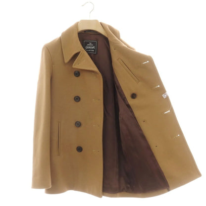 【中古】グローバーオール Gloverall ウールナイロン ピーコート キャメル【 M 】【 状態ランクB 】【 メンズ 】
