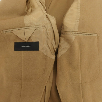 【中古】リングヂャケット RING JACKET ウール テーラードジャケット キャメル【 46 】【 状態ランクB 】【 メンズ 】