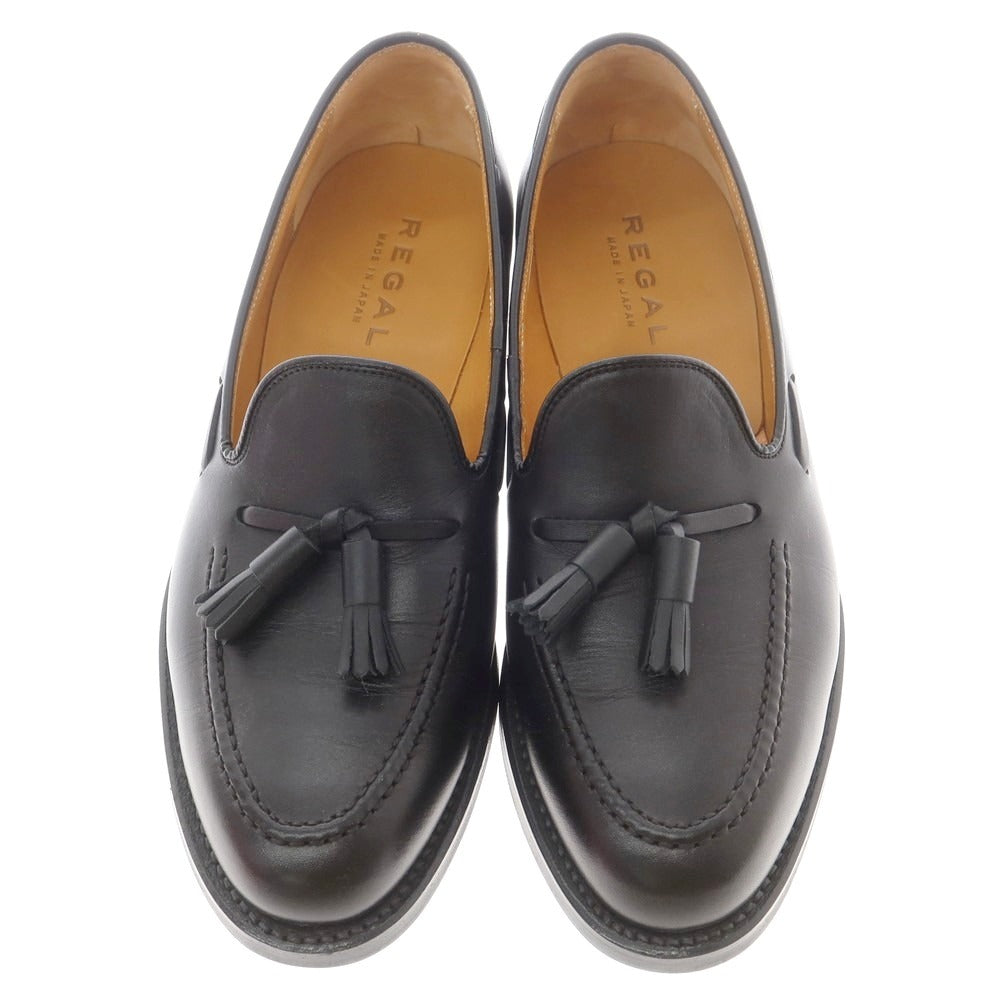 【中古】リーガル REGAL タッセルローファー ブラック【 23 1/2 】【 状態ランクA 】【 メンズ 】