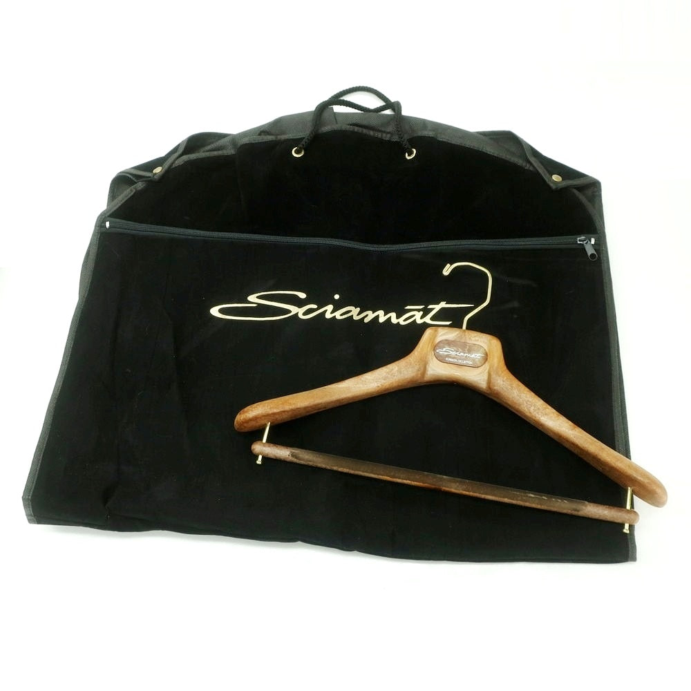 【中古】シャマット Sciamat ウールシルクリネン テーラードジャケット ライトネイビー【 46 】【 状態ランクB 】【 メンズ 】