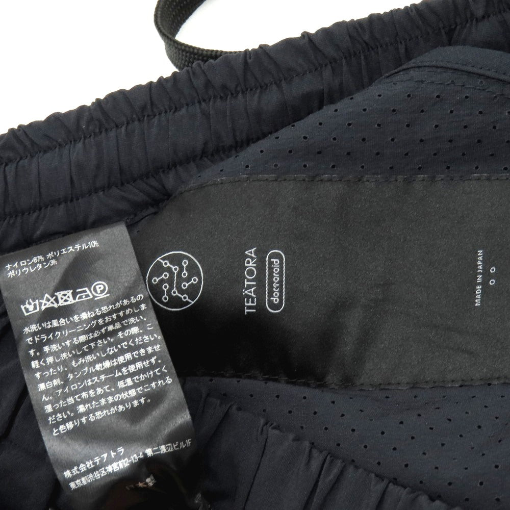 【中古】テアトラ TEATORA Wallet Shorts RESORT ストレッチ ナイロンポリエステル イージーショートパンツ ダークネイビー【 2 】【 状態ランクB 】【 メンズ 】