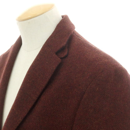 【中古】【未使用】ハケットロンドン HACKETT LONDON ツイードウール テーラードジャケット ブラウン【 40 】【 状態ランクS 】【 メンズ 】