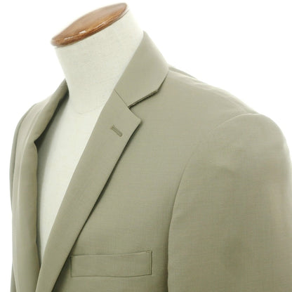 【中古】【未使用】カルバンクライン Calvin Klein ウールモヘヤ テーラードジャケット カーキ系【 38 】【 状態ランクS 】【 メンズ 】