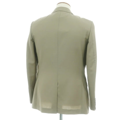 【中古】【未使用】カルバンクライン Calvin Klein ウールモヘヤ テーラードジャケット カーキ系【サイズ38】【 状態ランクS 】【 メンズ 】 [EPD]