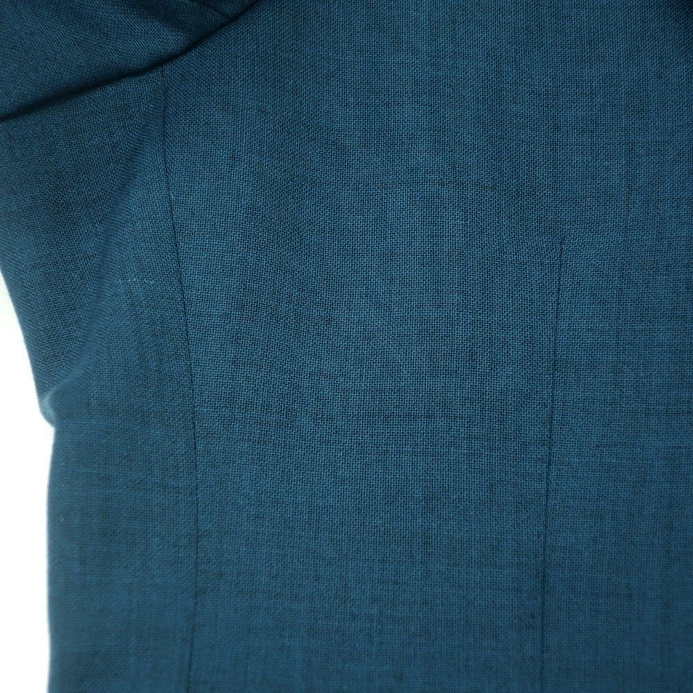 【中古】ソブリン SOVEREIGN ウール テーラードジャケット ダークブルーグリーン【 48 】【 状態ランクA 】【 メンズ 】