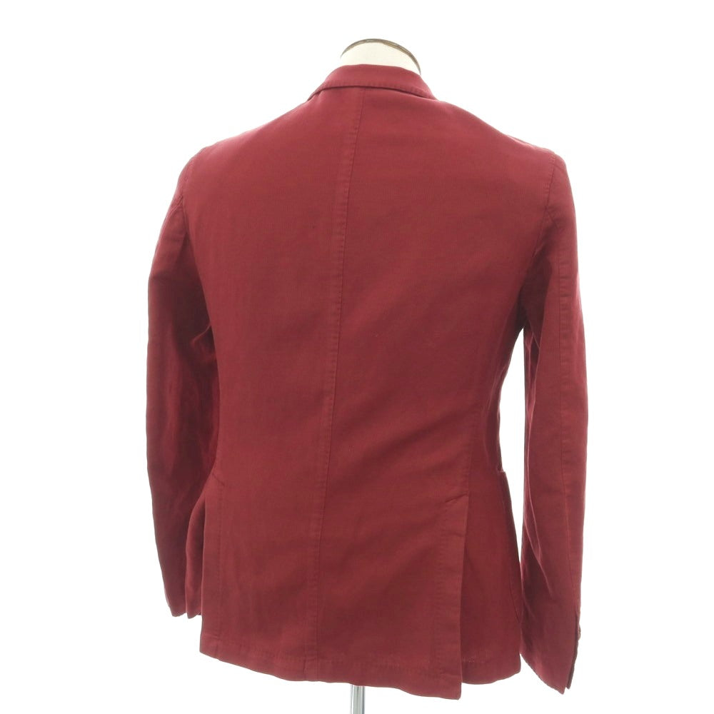 【中古】エルビーエム1911 L.B.M.1911 リネンコットン 2B カジュアルジャケット レッド【 50 】【 状態ランクA 】【 メンズ 】
