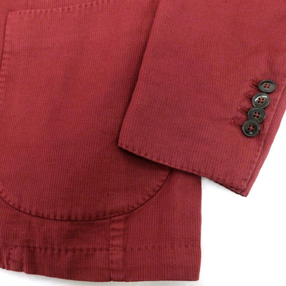 【中古】エルビーエム1911 L.B.M.1911 リネンコットン 2B カジュアルジャケット レッド【 50 】【 状態ランクA 】【 メンズ 】