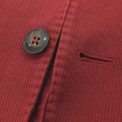 【中古】エルビーエム1911 L.B.M.1911 リネンコットン 2B カジュアルジャケット レッド【 50 】【 状態ランクA 】【 メンズ 】