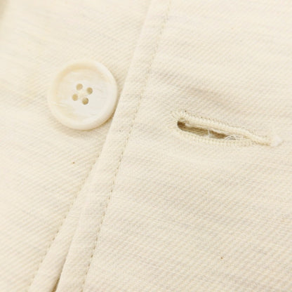 【中古】【未使用】ハリス Harriss ストレッチ コットン ブルゾン アイボリー【 40 】【 状態ランクS 】【 メンズ 】