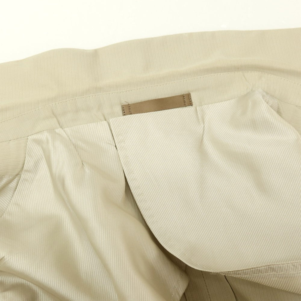 【中古】アレグリ Allegri コットン 2つボタンスーツ ライトベージュ【サイズ上48/下85】【 状態ランクB 】【 メンズ 】