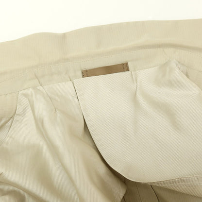 【中古】アレグリ Allegri コットン 2つボタンスーツ ライトベージュ【サイズ上48/下85】【 状態ランクB 】【 メンズ 】