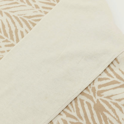 【中古】アルマーニ コレッツォーニ ARMANI COLLEZIONI コットンシルク クルーネック プルオーバーニット アイボリーxベージュ【 EU48 】【 状態ランクB 】【 メンズ 】