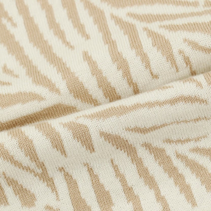 【中古】アルマーニ コレッツォーニ ARMANI COLLEZIONI コットンシルク クルーネック プルオーバーニット アイボリーxベージュ【 EU48 】【 状態ランクB 】【 メンズ 】