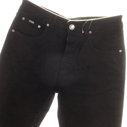 【中古】アルマーニ コレッツォーニ ARMANI COLLEZIONI ストレッチ コットン デニムパンツ ブラック【 31 】【 状態ランクA 】【 メンズ 】