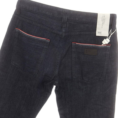 【中古】【未使用】アルマーニ コレッツォーニ ARMANI COLLEZIONI ストレッチ コットン ジーンズ デニムパンツ ネイビー【 31 】【 状態ランクS 】【 メンズ 】