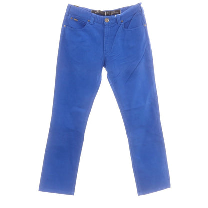 【中古】アルマーニ コレッツォーニ ARMANI COLLEZIONI ストレッチ コットン 5ポケットパンツ ブルー【 31 】【 状態ランクC 】【 メンズ 】