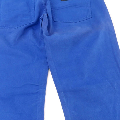 【中古】アルマーニ コレッツォーニ ARMANI COLLEZIONI ストレッチ コットン 5ポケットパンツ ブルー【 31 】【 状態ランクC 】【 メンズ 】