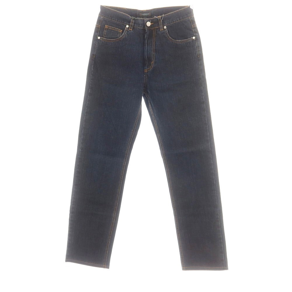 【中古】カナーリ CANALI ストレッチ コットン ジーンズ デニムパンツ ネイビー【 467 】【 状態ランクC 】【 メンズ 】