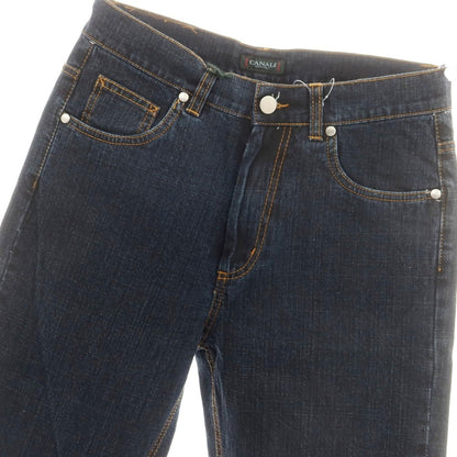 【中古】カナーリ CANALI ストレッチ コットン ジーンズ デニムパンツ ネイビー【 467 】【 状態ランクC 】【 メンズ 】