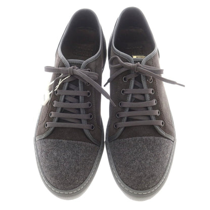 【中古】【未使用】アルマーニ コレッツォーニ ARMANI COLLEZIONI スエード ローカット スニーカー グレー【 40 】【 状態ランクS 】【 メンズ 】