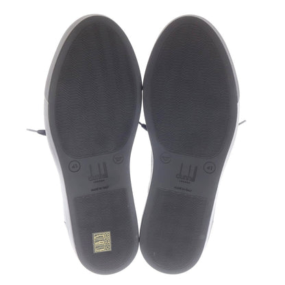 【中古】【未使用】ダンヒル Dunhill レザー ローカット スニーカー ネイビー【 41 】【 状態ランクS 】【 メンズ 】