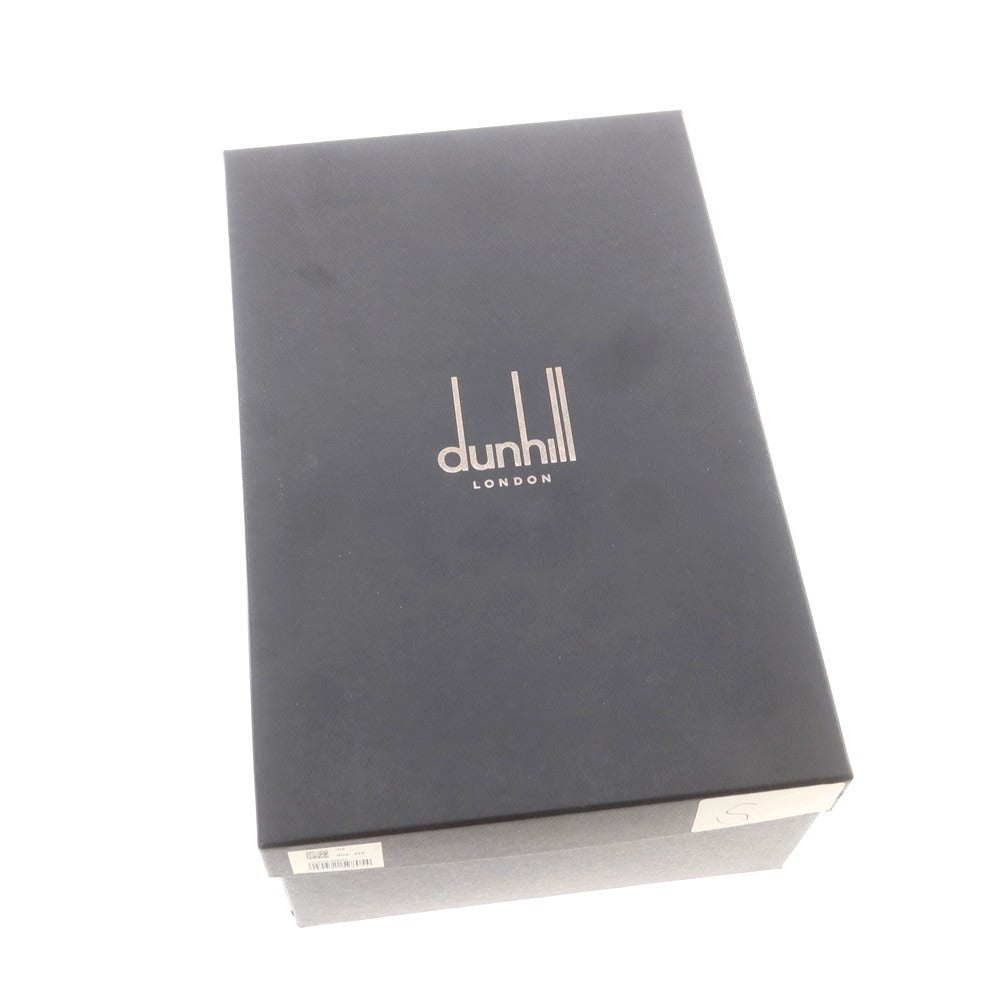 【中古】【未使用】ダンヒル Dunhill レザー ローカット スニーカー ネイビー【 41 】【 状態ランクS 】【 メンズ 】