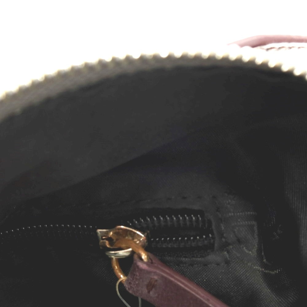 【中古】アルマーニ コレッツォーニ ARMANI COLLEZIONI ポリエステル×レザー 2WAY ショルダーバッグ グレーxパープル【 状態ランクB 】【 メンズ 】