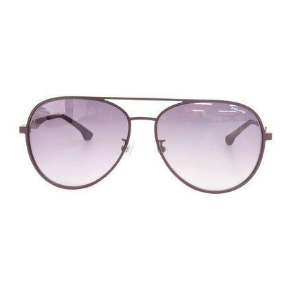 【中古】ポリス POLICE FLOW5 ティアドロップ サングラス ダークパープル系【 60□14 135 】【 状態ランクA 】【 メンズ 】