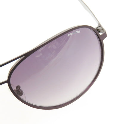 【中古】ポリス POLICE FLOW5 ティアドロップ サングラス ダークパープル系【 60□14 135 】【 状態ランクA 】【 メンズ 】
