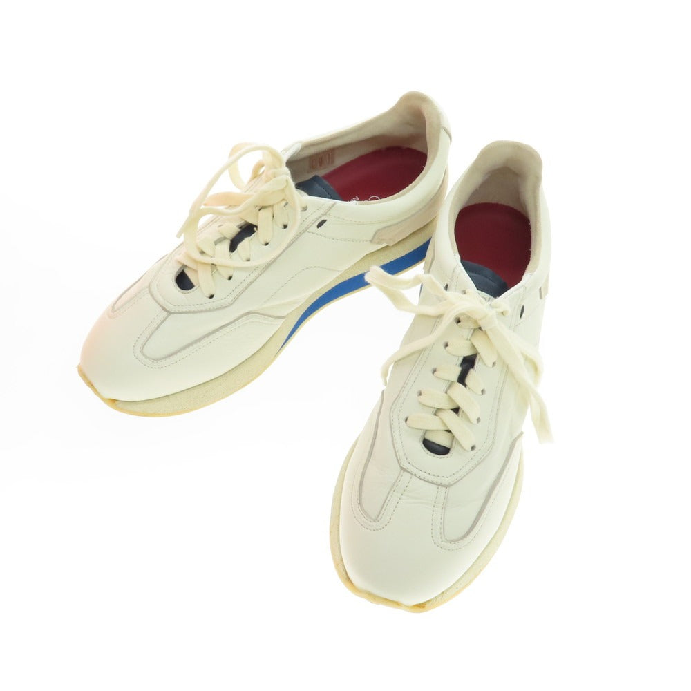 【中古】カルピエッレ Calpierre スニーカー ホワイト【 41（箱表記） 】【 状態ランクB 】【 メンズ 】