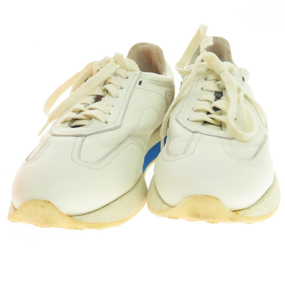 【中古】カルピエッレ Calpierre スニーカー ホワイト【 41（箱表記） 】【 状態ランクB 】【 メンズ 】