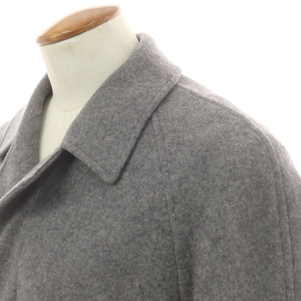 【中古】サイ Scye ウールナイロン ステンカラーコート グレー【 38 】【 状態ランクB 】【 メンズ 】