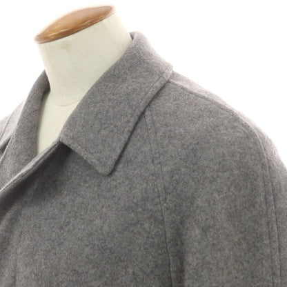 【中古】サイ Scye ウールナイロン ステンカラーコート グレー【 38 】【 状態ランクB 】【 メンズ 】