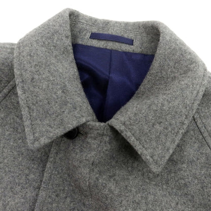 【中古】サイ Scye ウールナイロン ステンカラーコート グレー【 38 】【 状態ランクB 】【 メンズ 】