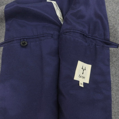 【中古】サイ Scye ウールナイロン ステンカラーコート グレー【 38 】【 状態ランクB 】【 メンズ 】