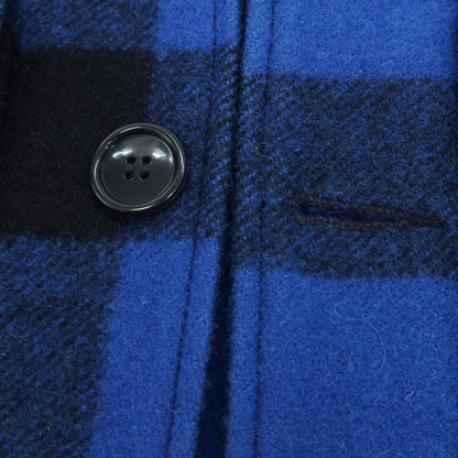 【中古】フィルソン FILSON ウール チェック ダブルマッキーノクルーザーブルゾン ブルーxブラック【 40 】【 状態ランクB 】【 メンズ 】