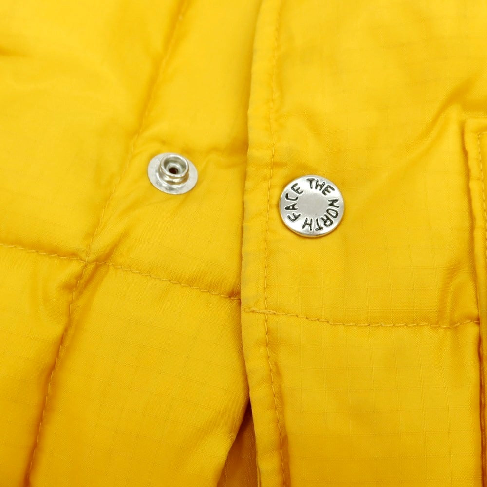 【中古】ザノースフェイスパープルレーベル THE NORTH FACE PURPLE LABEL ナイロン ダウンベスト イエロー【 M 】【 状態ランクC 】【 メンズ 】