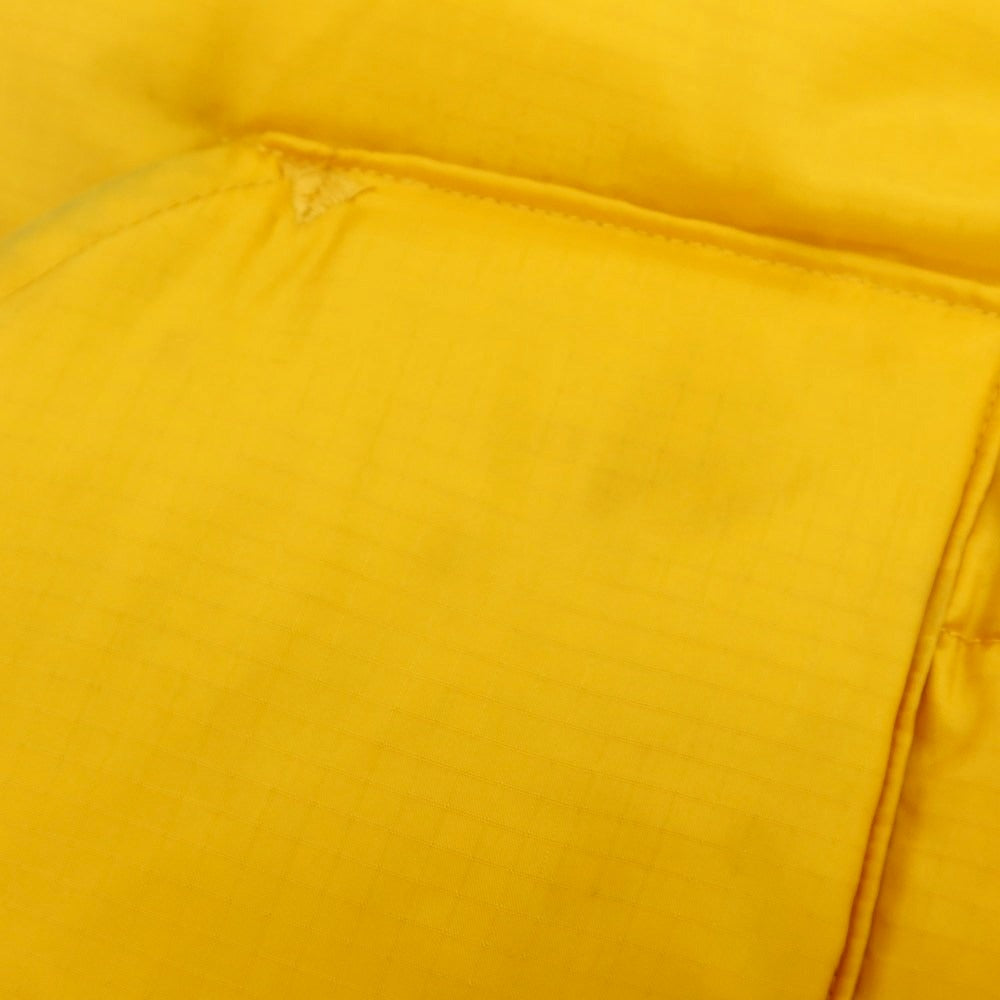 【中古】ザノースフェイスパープルレーベル THE NORTH FACE PURPLE LABEL ナイロン ダウンベスト イエロー【 M 】【 状態ランクC 】【 メンズ 】