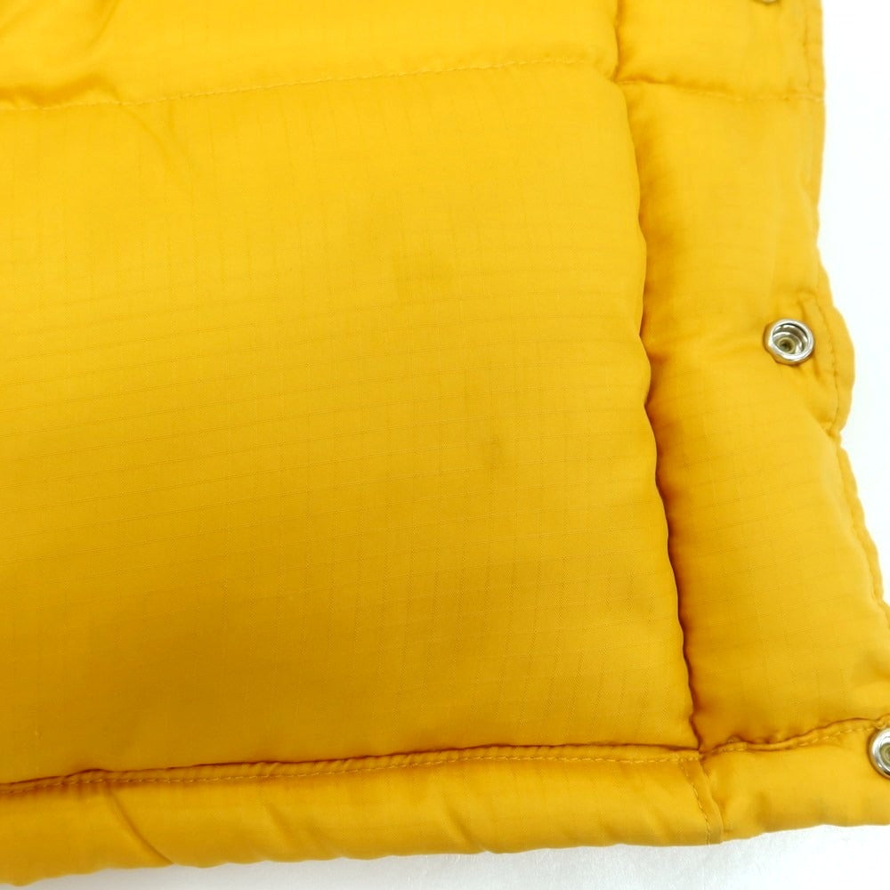 【中古】ザノースフェイスパープルレーベル THE NORTH FACE PURPLE LABEL ナイロン ダウンベスト イエロー【 M 】【 状態ランクC 】【 メンズ 】