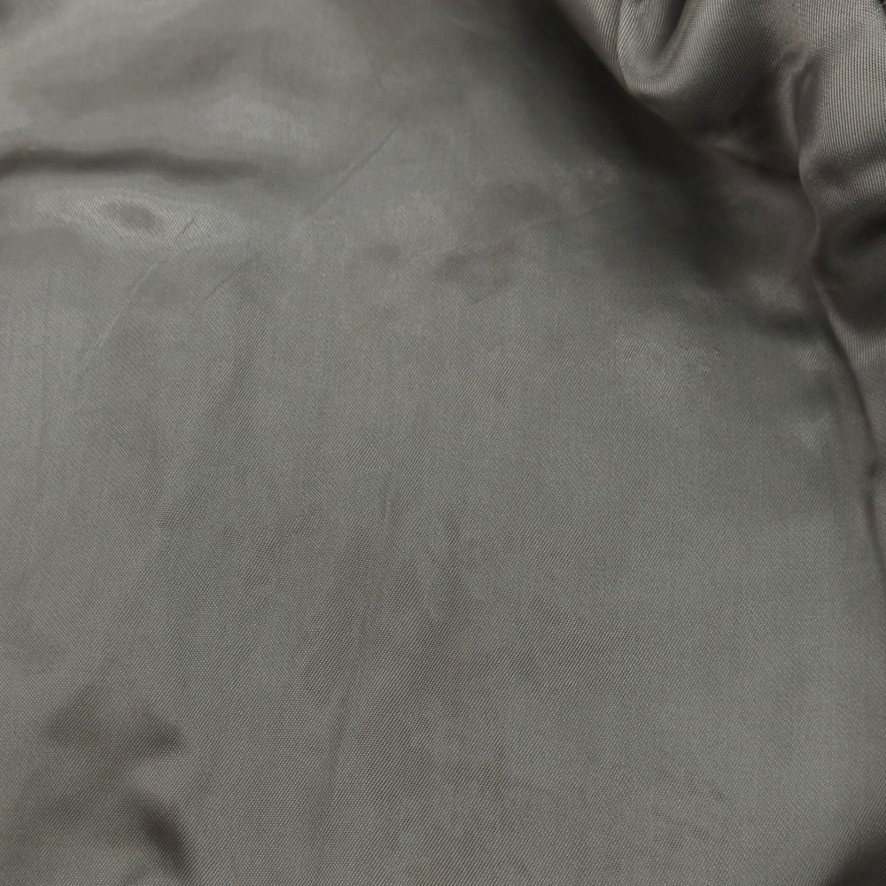 【中古】ニールバレット NEIL BARRETT レザー レザーブルゾン グレイッシュカーキ【 S 】【 状態ランクD 】【 メンズ 】